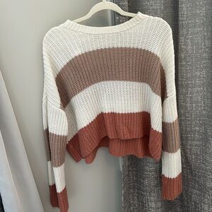 Colorblock Knit Sweater